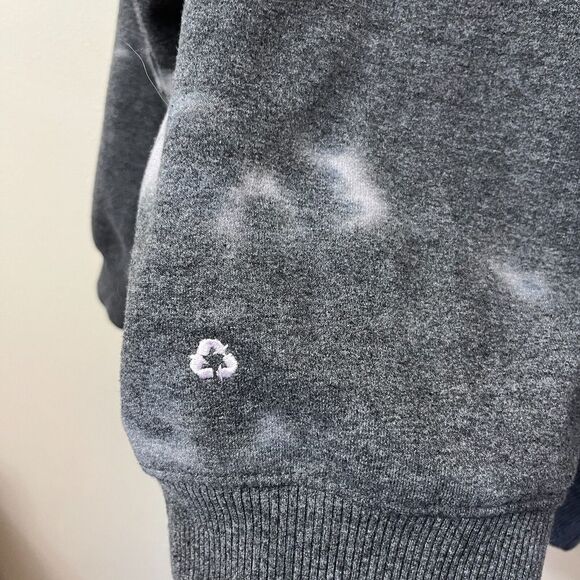 Smiley Womens Gray Desert Dreamer Mental Health Matters Tie Dye Sweatshirt Sz M - Picture 6 of 11